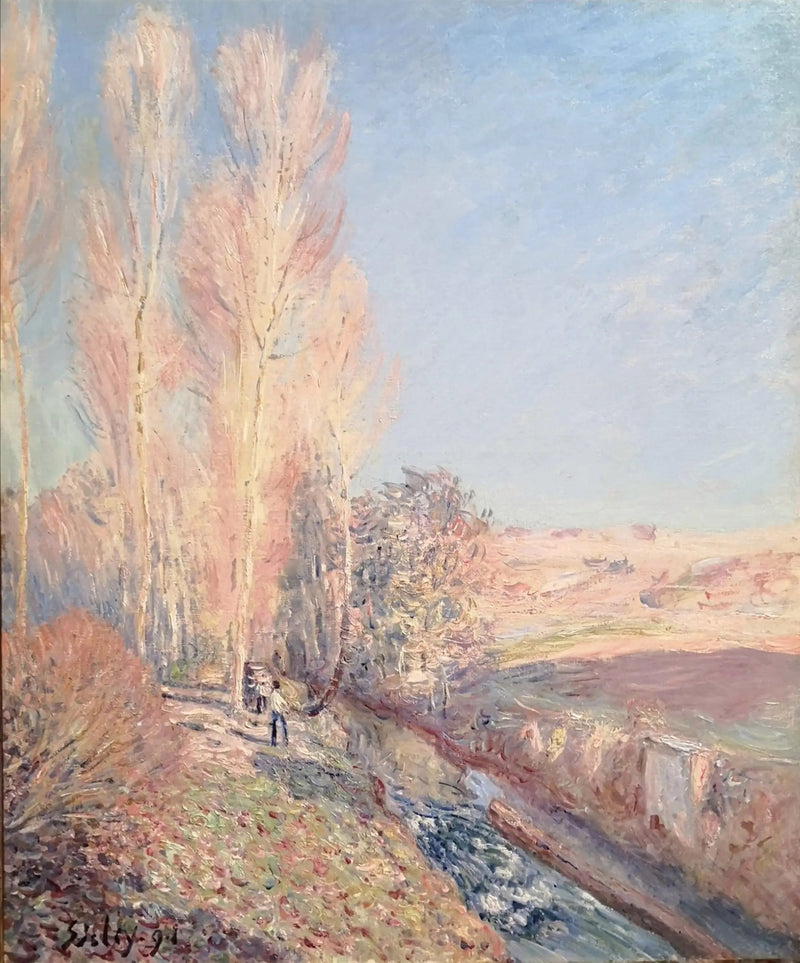 Sommer von Saint-Martin, Umgebung von Moret-sur-Loing - Alfred Sisley