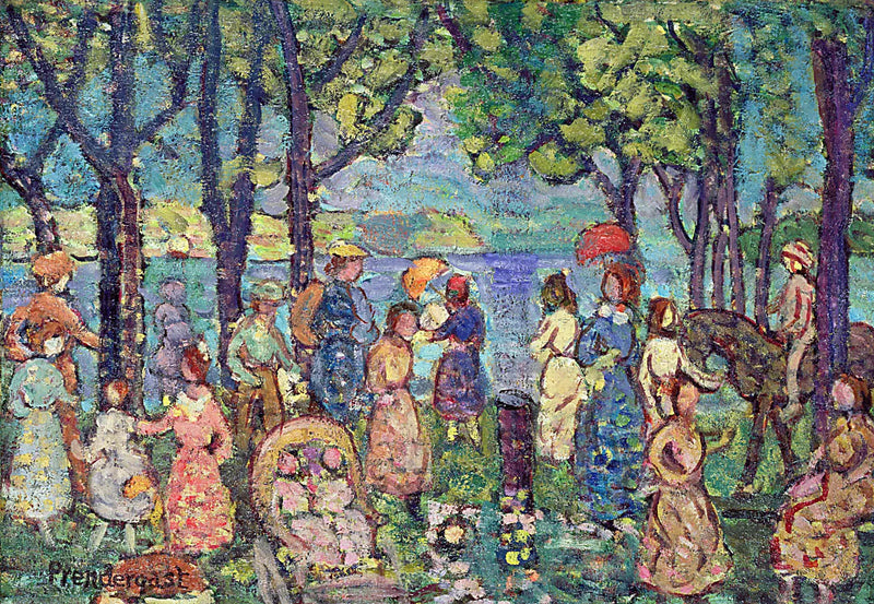 Sommer, Neu-England - Maurice Prendergast