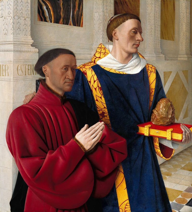 Étienne Chevalier präsentiert von Saint Étienne - Jean Fouquet