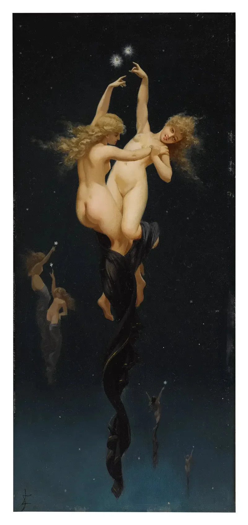 Zwillinge Sterne - Luis Ricardo Falero