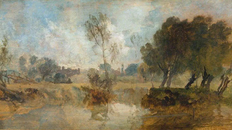 Eton, vom Fluss - J. M. W. Turner