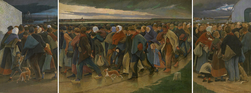 Les Émigrants - Eugène Laermans