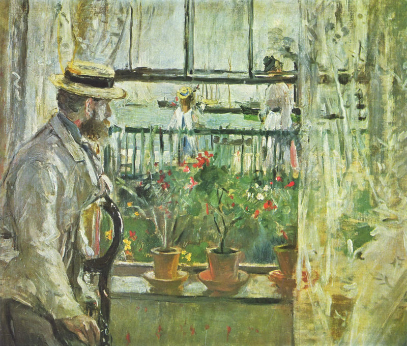 Eugène Manet auf der Isle of Wight - Berthe Morisot