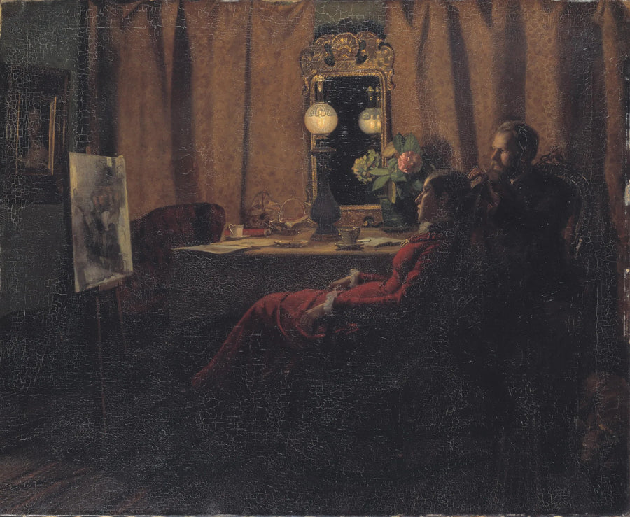 Auswertung der Tagesarbeit – Anna Ancher