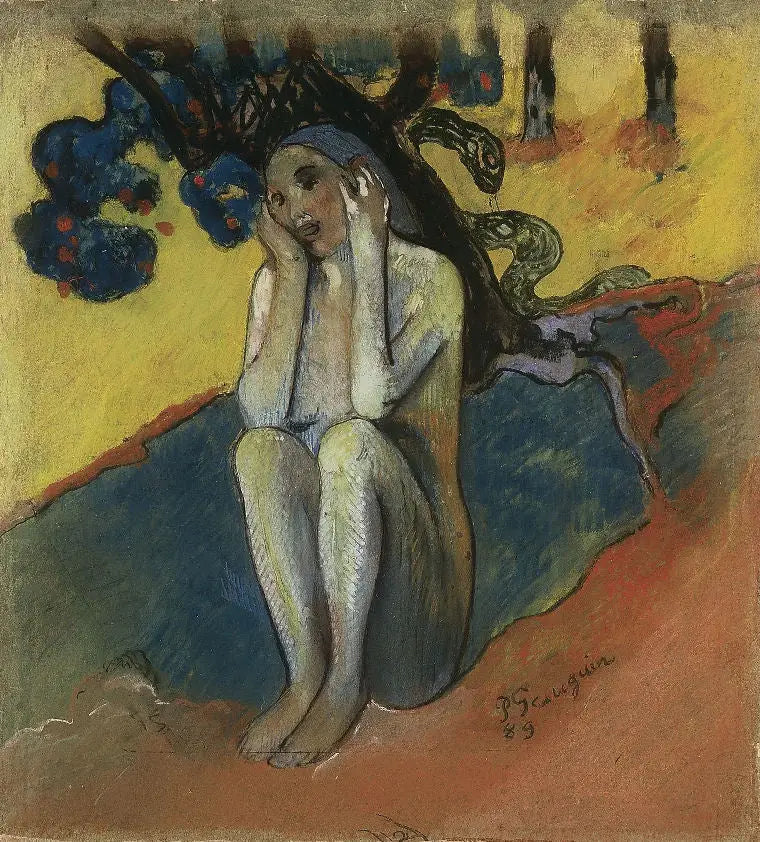 Bretonische Eva - Paul Gauguin