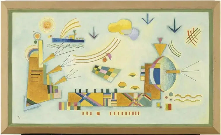 Sanftes Ereignis - Vassily Kandinsky