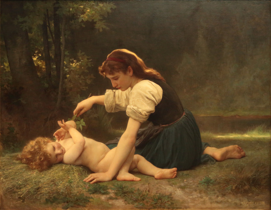 Éventail naturel - Bouguereau