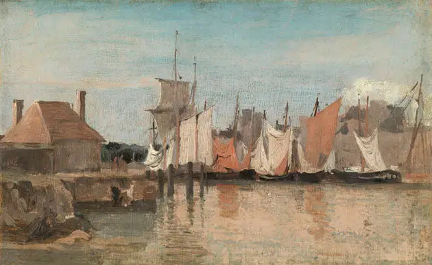 Expédition - Jean-Baptiste Camille Corot image 1 reproduction artisanale de tableau