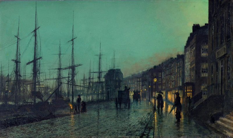 Versand auf der Clyde - John Atkinson Grimshaw