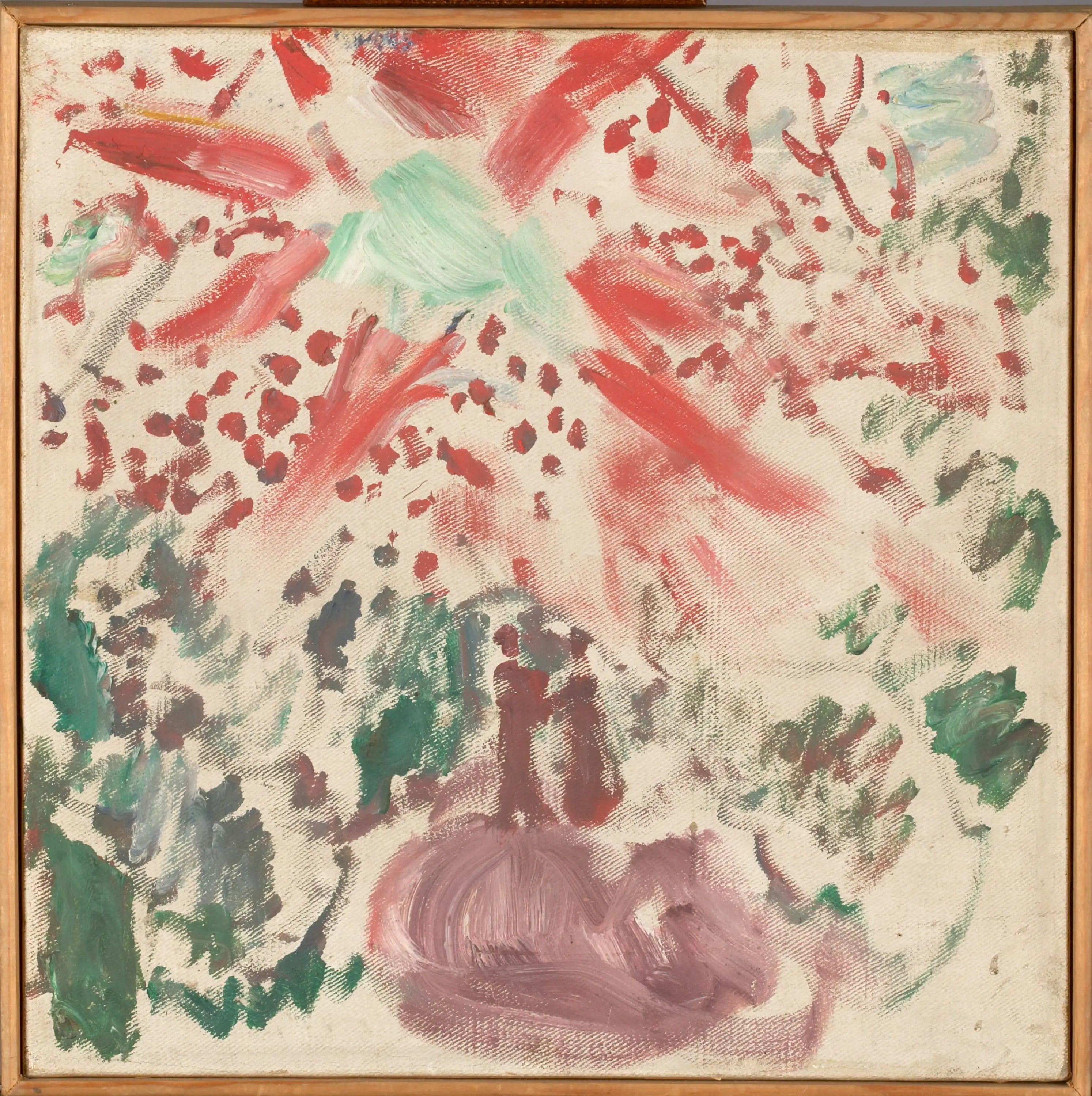 Reproduction du tableau « Expérience de couleur - Edvard Munch » par Alpha Reproduction en peinture à l’huile