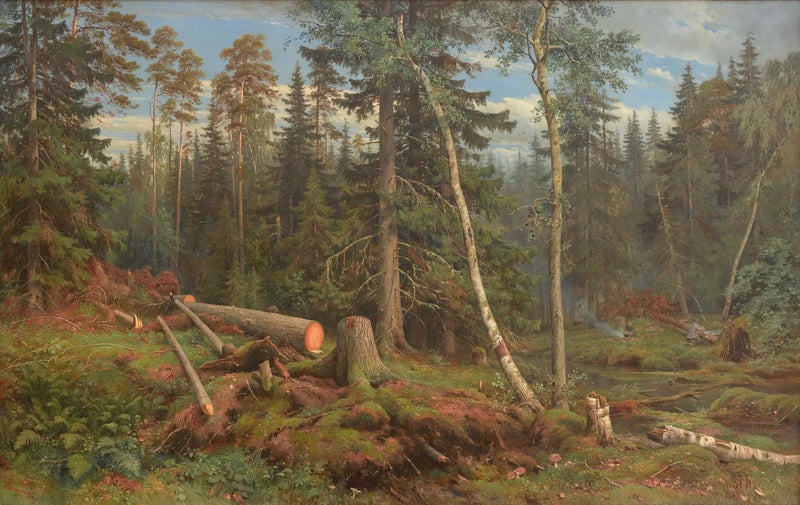 Forstwirtschaft - Ivan Chichkine
