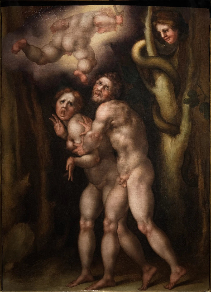 Vertreibung Adams und Evas - Pontormo