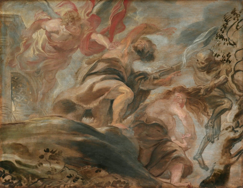 Vertreibung aus dem Garten Eden - Peter Paul Rubens