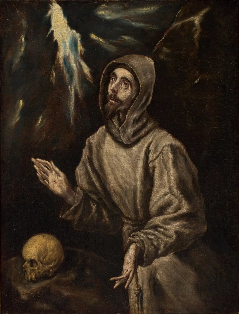 Ekstase des heiligen Franziskus, der die Stigmata empfängt - El Greco