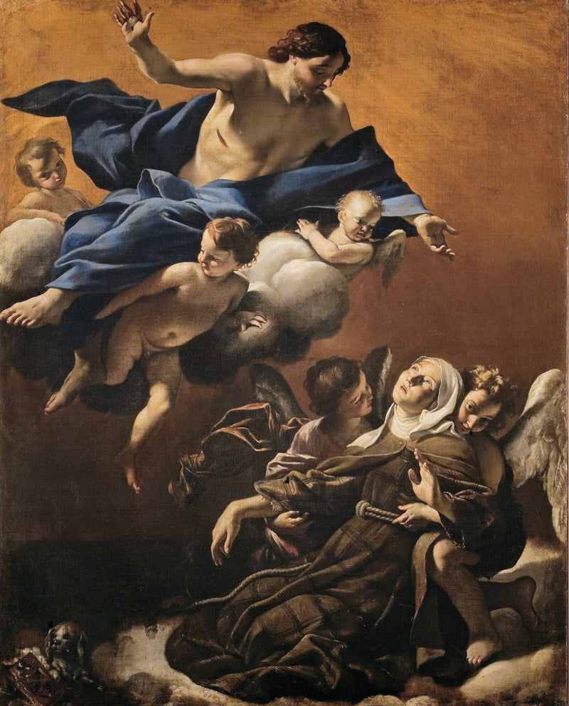Ekstase der heiligen Margarete von Cortona - Giovanni Lanfranco
