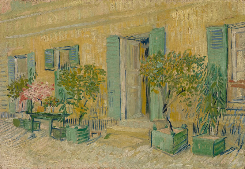 Außenansicht eines Restaurants in Asnières - Vincent van Gogh