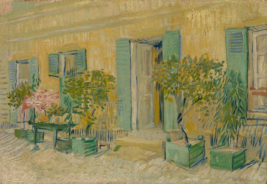 Außenansicht eines Restaurants in Asnières - Vincent van Gogh