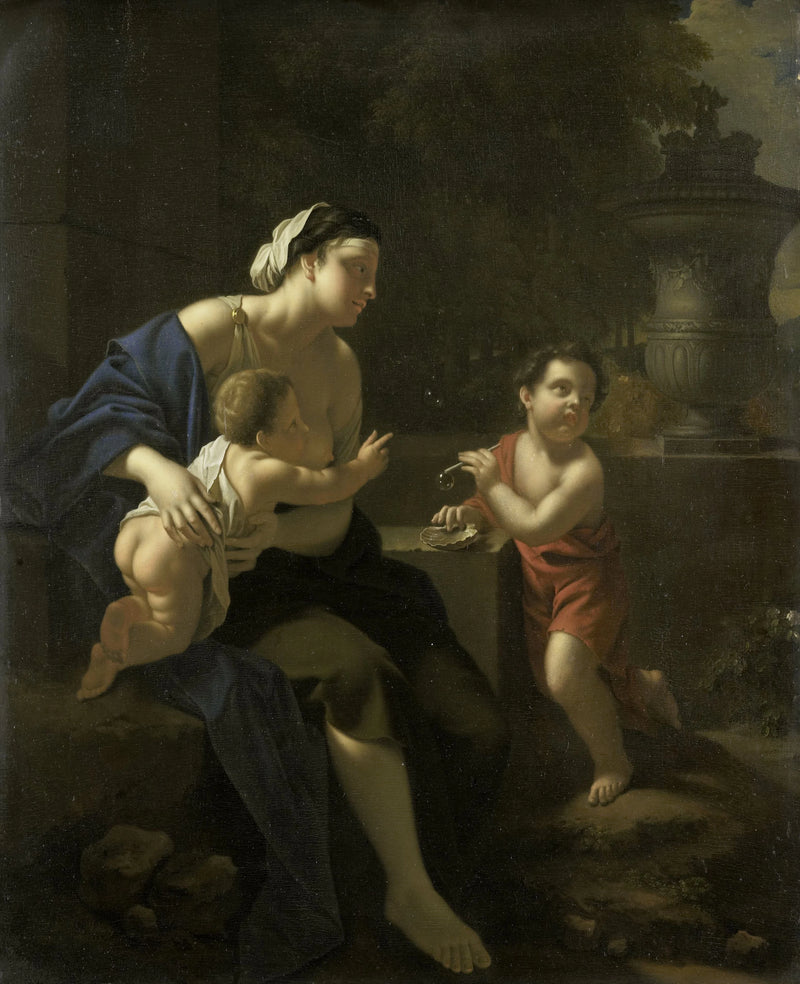 Faire des bulles - Pieter van der Werff