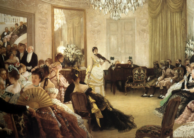 Schweigen! - James Tissot