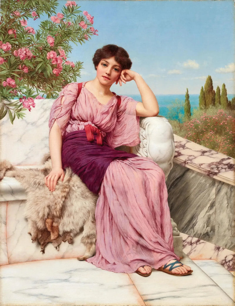Schöne Träume haben - John William Godward