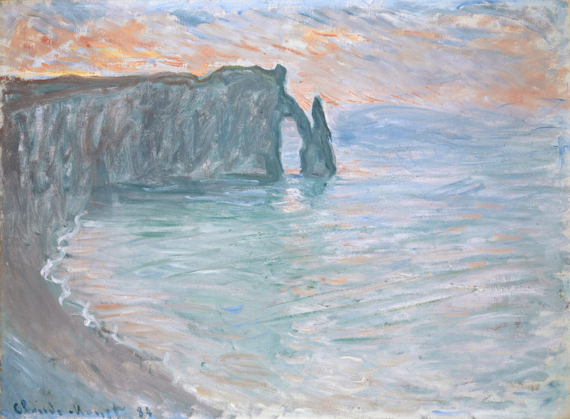 Das Downstream Cliff mit dem Gate und der Needle W908 - Monet