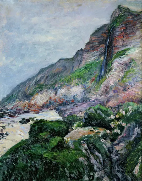 Klippe in der Normandie - Gustave Caillebotte