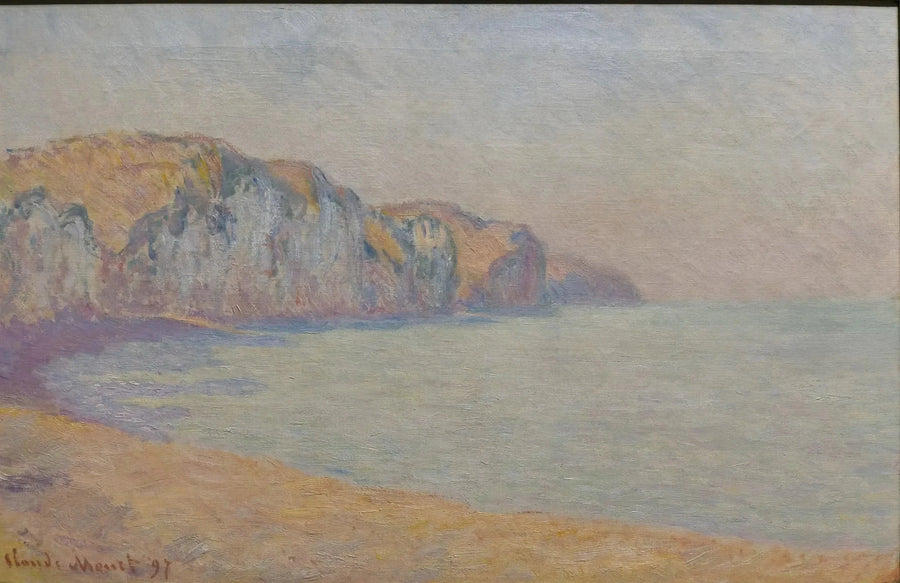 Pourville Cliff, morgens, Montreal W1442 - Claude Monet