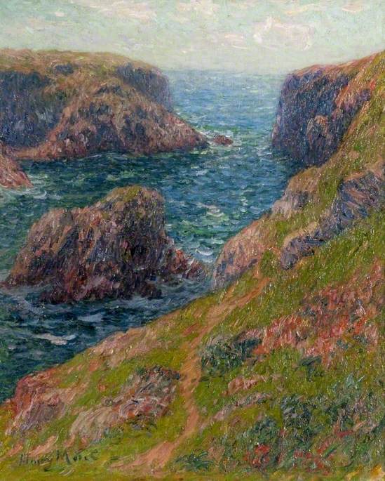 Klippen von Port-Domois, Belle-Île - Henry Moret