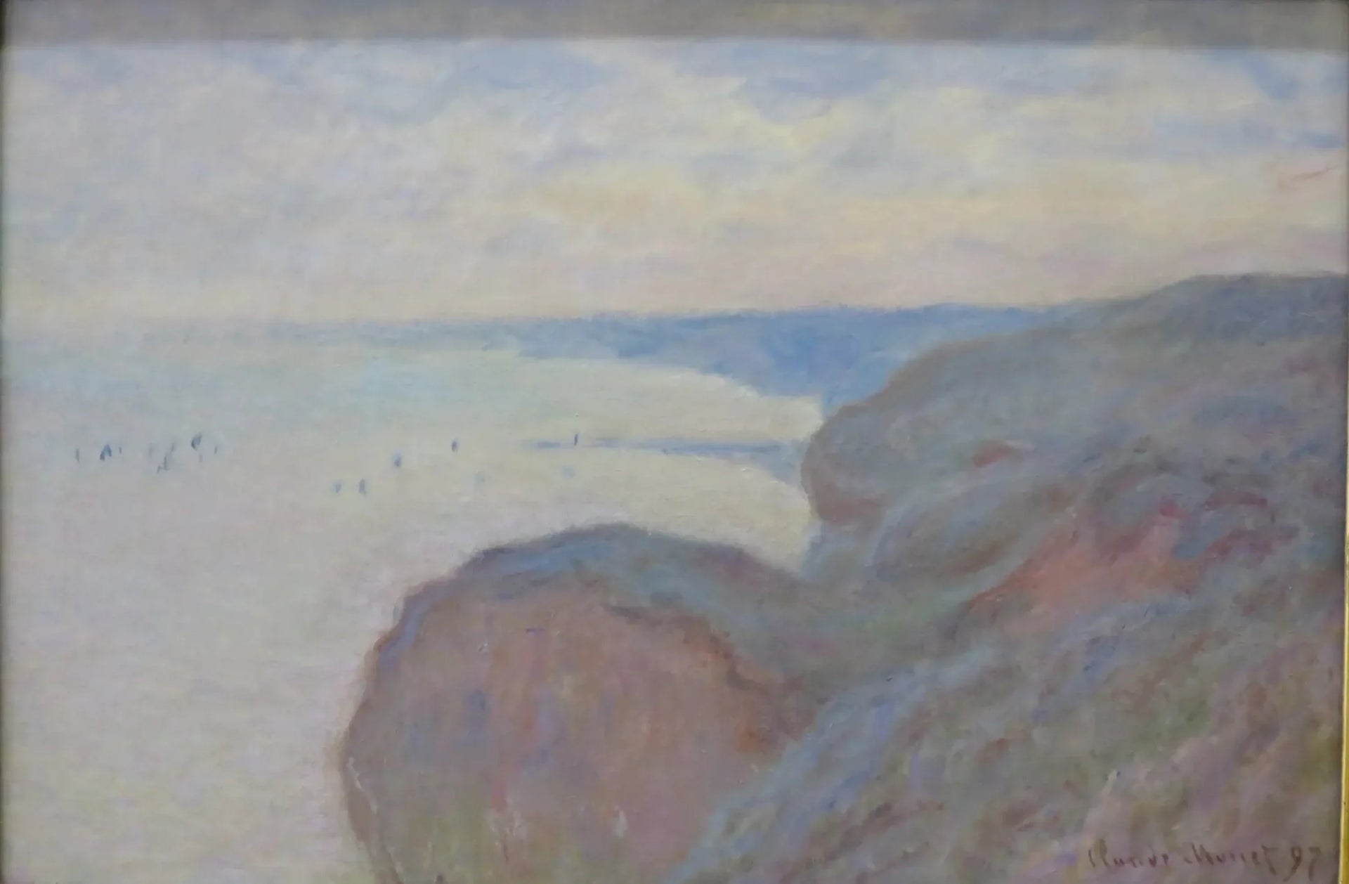 Falaises près de Dieppe - Claude Monet image 1 tableau peint à l’huile sur toile