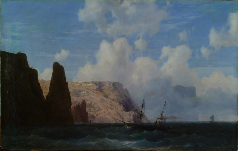 Klippenfelsen - Ivan Aïvazovski