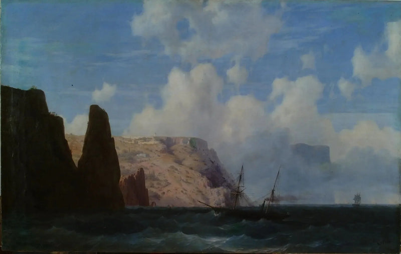 Klippenfelsen - Ivan Aïvazovski