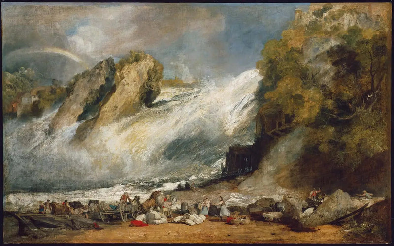 Fall des Rheins bei Schaffhausen - J. M. W. Turner