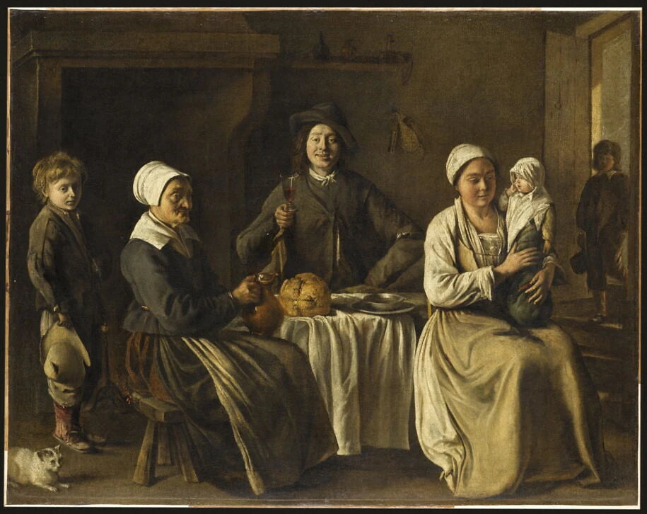 La Famille heureuse - Antoine Le Nain