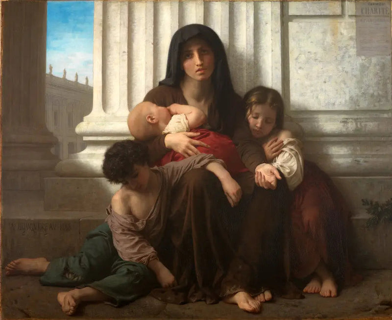 Indigene Familie - Bouguereau