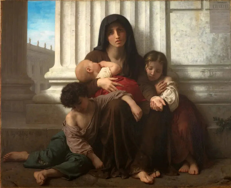Indigene Familie - Bouguereau