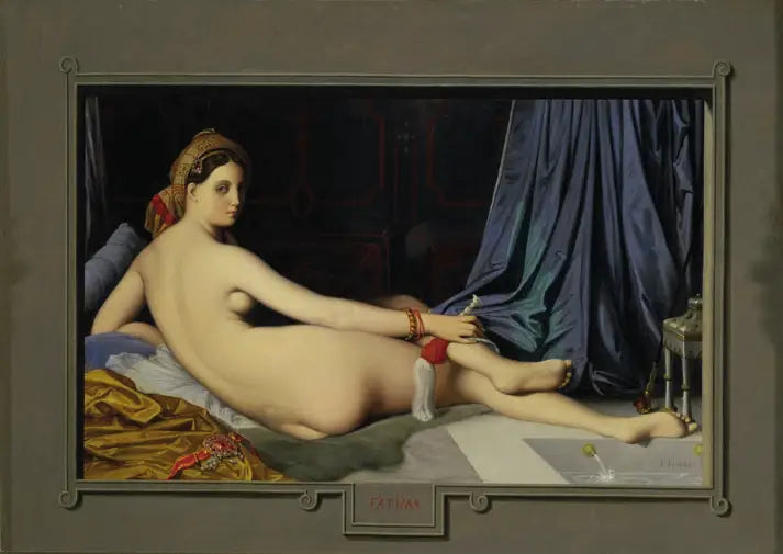 Fatima als Odaliske - Jean-Auguste-Dominique Ingres