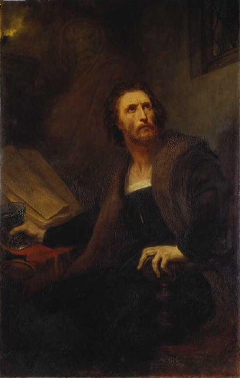 Faust am Becher - Ary Scheffer