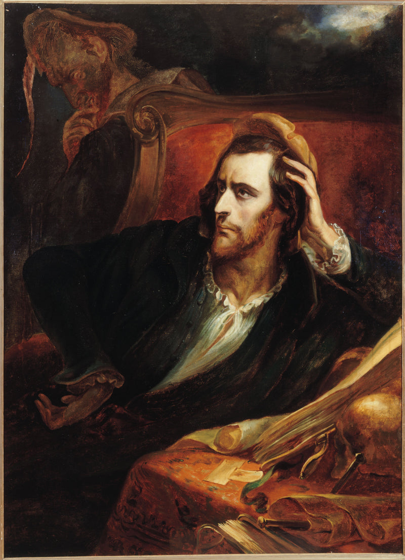 Faust in seinem Arbeitszimmer - Ary Scheffer