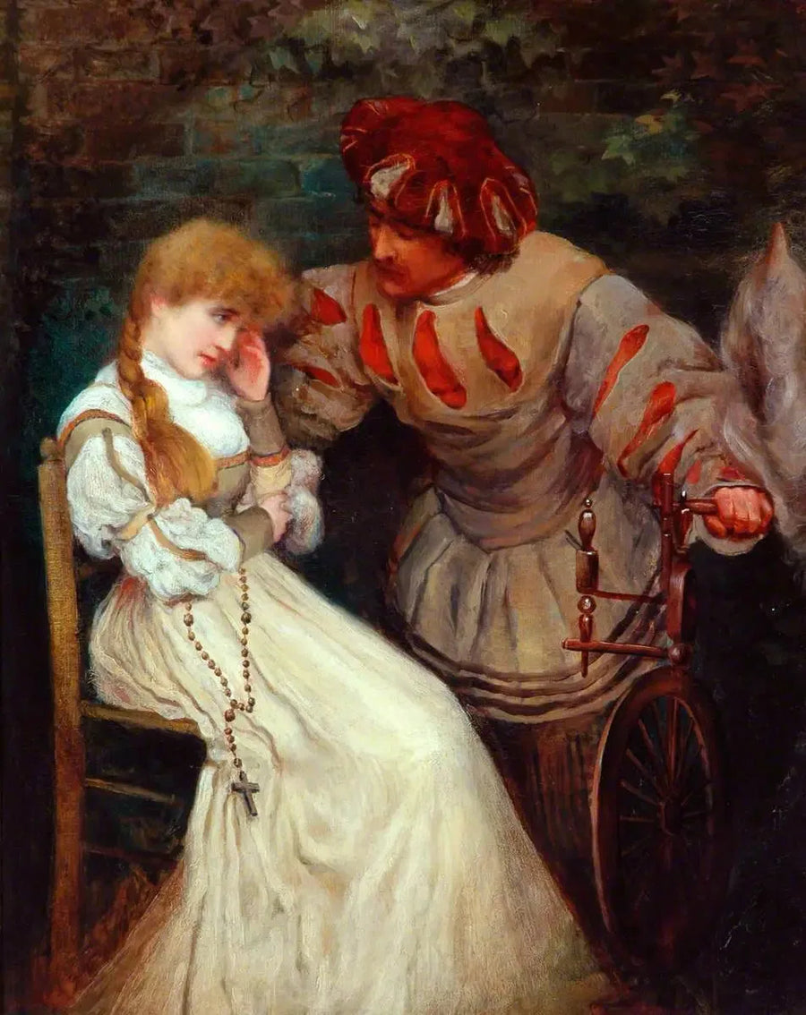 Faust und Margarete - Frederic Leighton