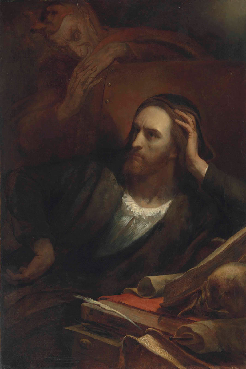 Faust und Mephistopheles - Ary Scheffer
