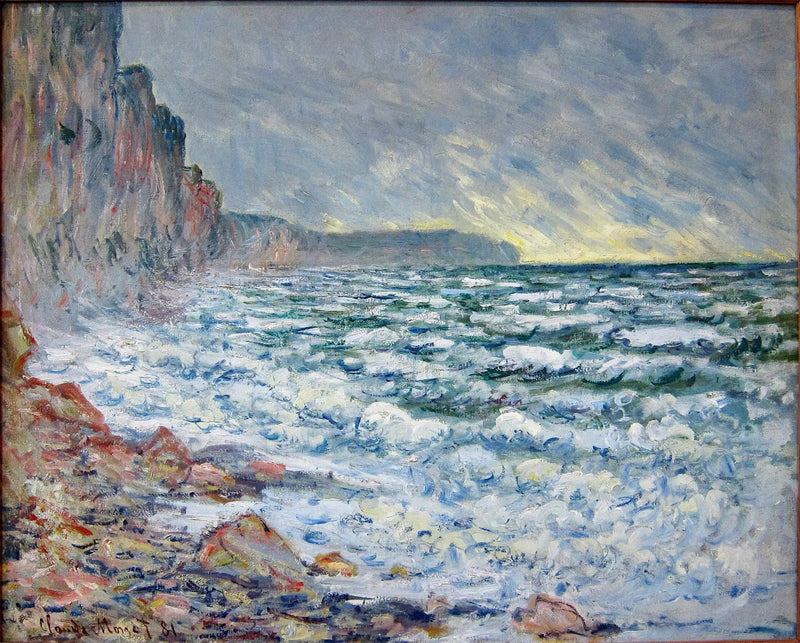 Fécamp, Meeresufer - Claude Monet
