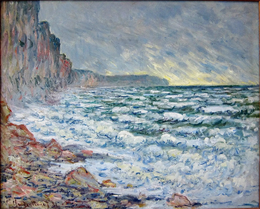 Fécamp, Meeresufer - Claude Monet