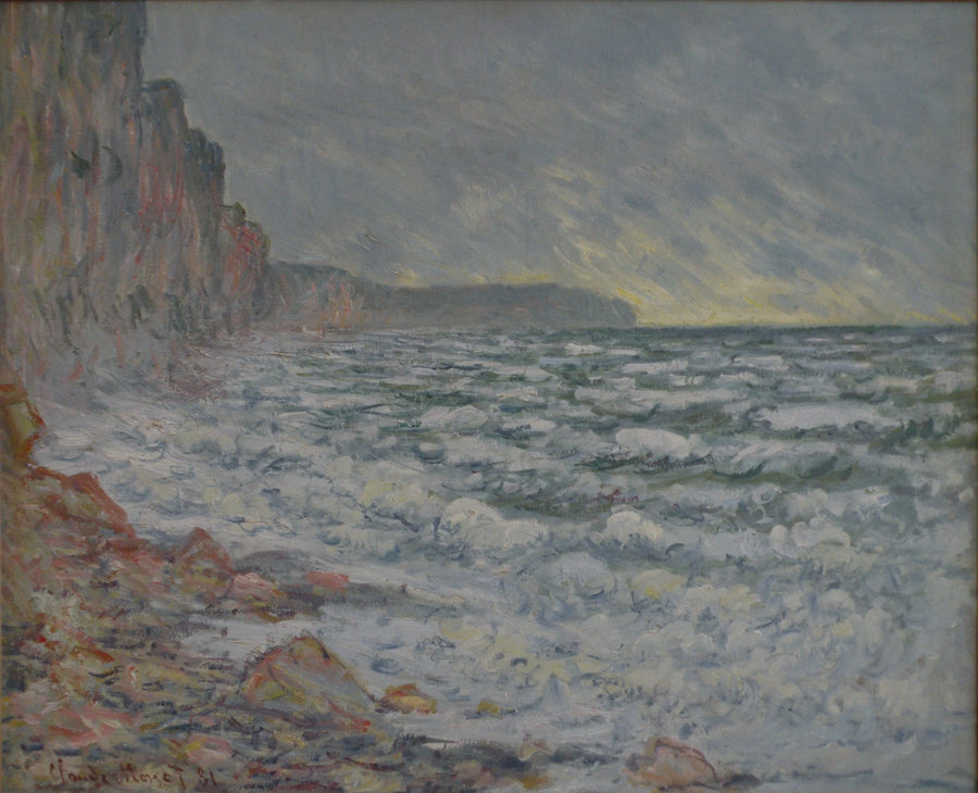 Fécamp, Meeresufer - Claude Monet