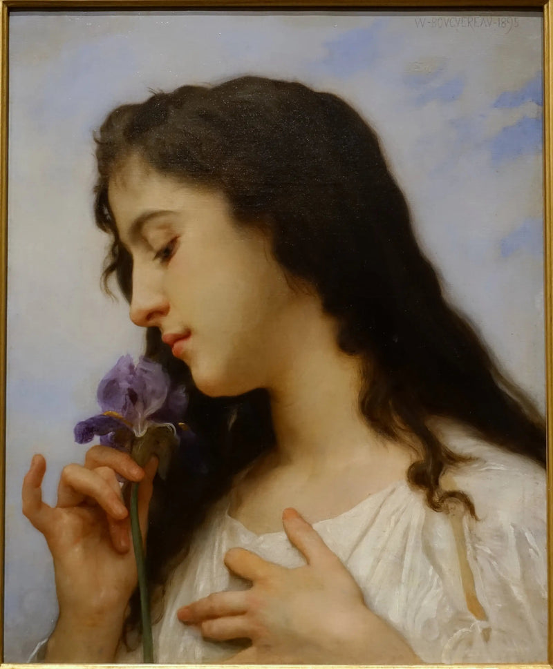 Frau mit der Schwertlilie - Bouguereau