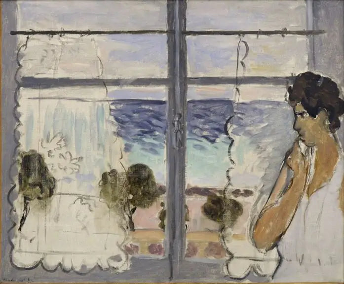 Frau am Fenster - Henri Matisse