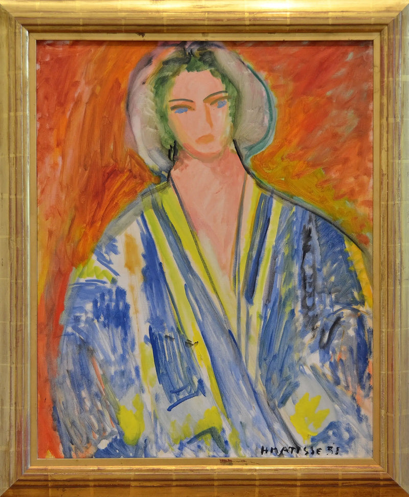 Frau in blauer Gandoura - Henri Matisse