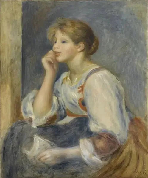 Frau mit dem Brief - Pierre-Auguste Renoir