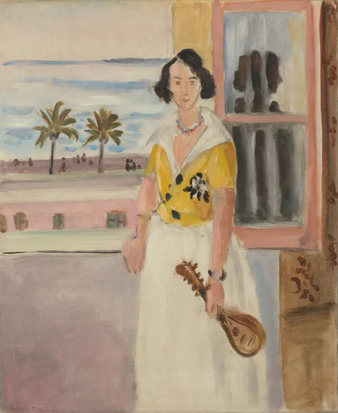 Frau mit der Mandoline - Henri Matisse