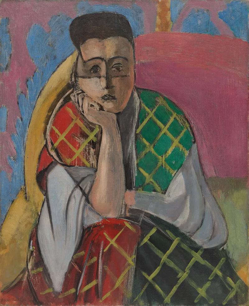 Frau mit Schleier - Henri Matisse
