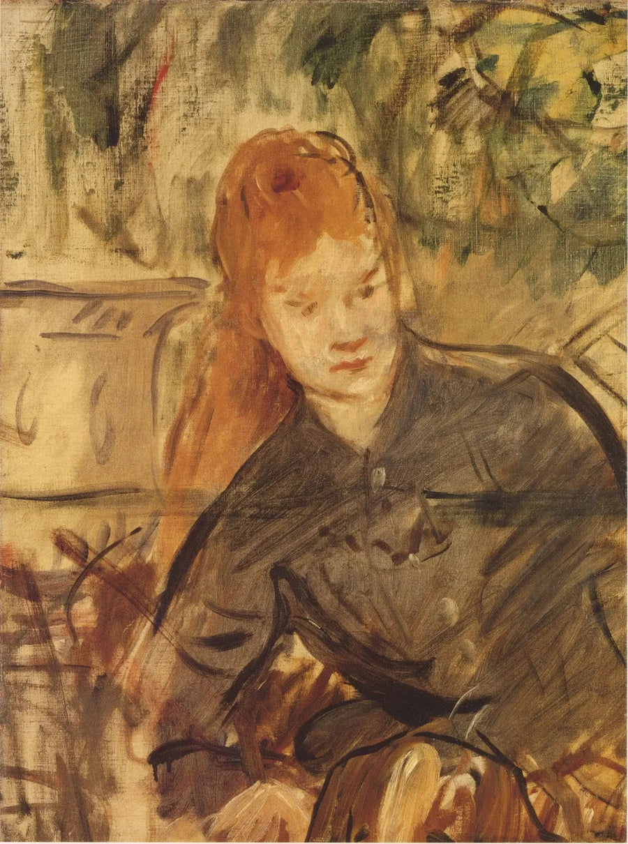 Frau in Halbfigur - Édouard Manet